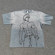 Baki Acid Wash T-shirt