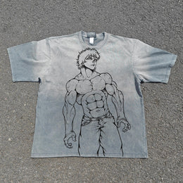 Baki Acid Wash T-shirt