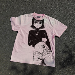 Shizuku Acid Wash T-shirt