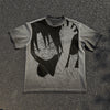 Sasuke Uchiha "The Avenger" Acid Wash T-shirt