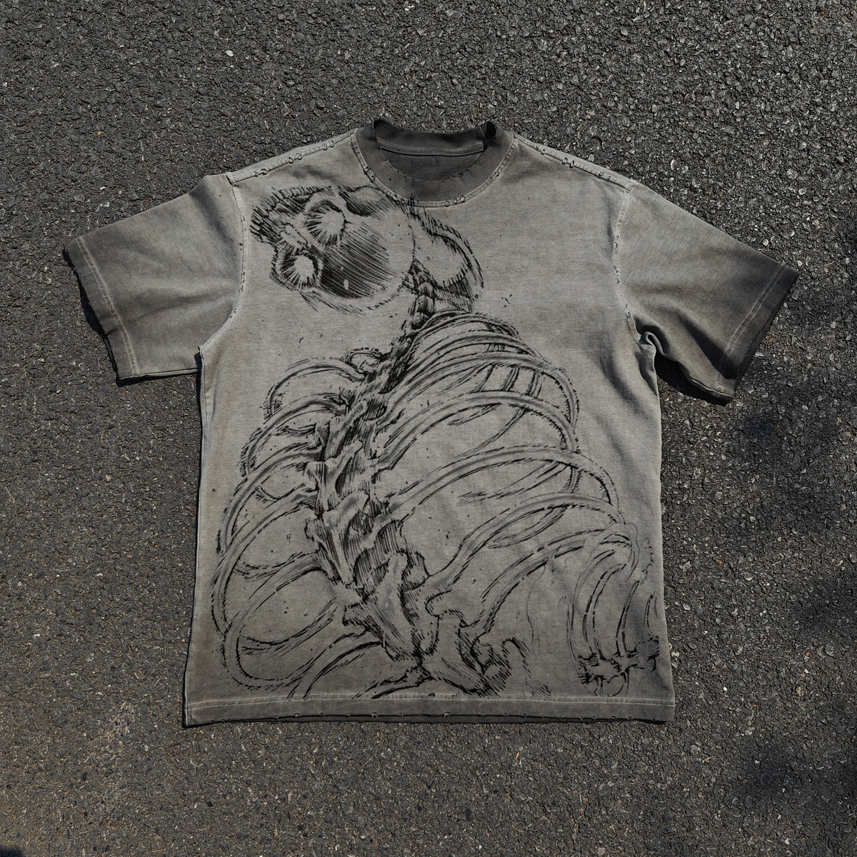 Eren‘s Transformation Acid Wash T-shirt