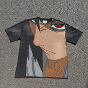 Sasuke Uchiha Acid Wash T-shirt