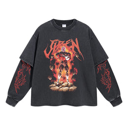 Jiren Vintage Double Sleeve T-shirt