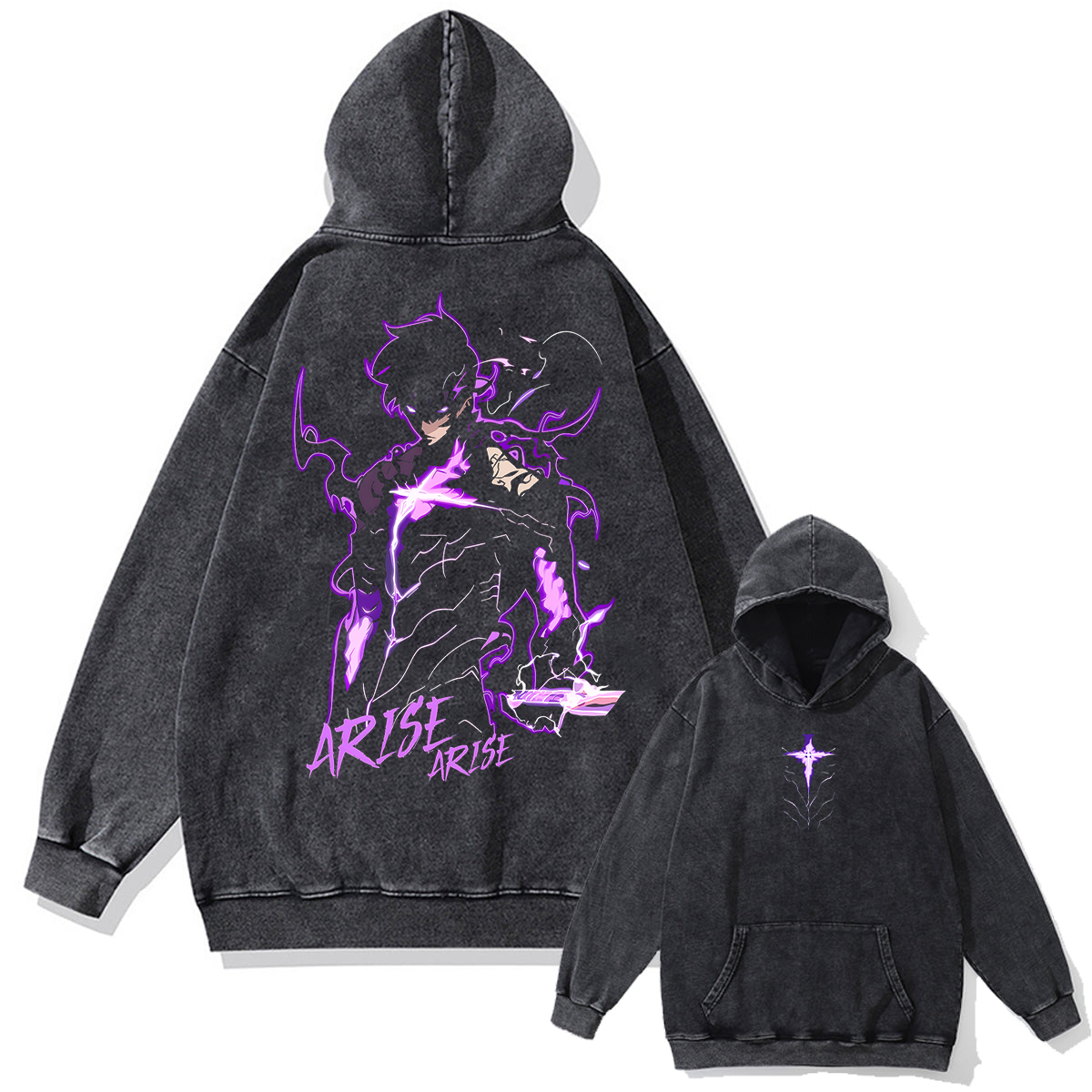 Sung "ARISE" Vintage Hoodie