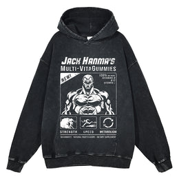 Jack Hanma's Vintage Hoodie