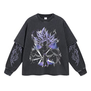 Goku Vintage Double Sleeve T-shirt