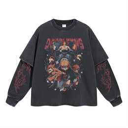 Akatsuki Vintage Double Sleeve T-shirt