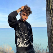 Attack Titan Loose Knit Sweater