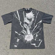 Kakashi Hatake Acid Wash T-shirt