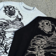 Eren‘s Transformation Loose Knit Sweater