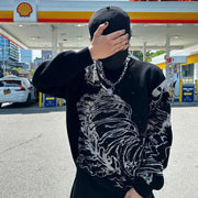 Eren‘s Transformation Loose Knit Sweater