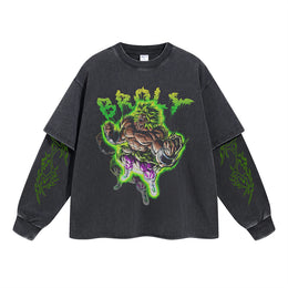 Broly Vintage Double Sleeve T-shirt V1