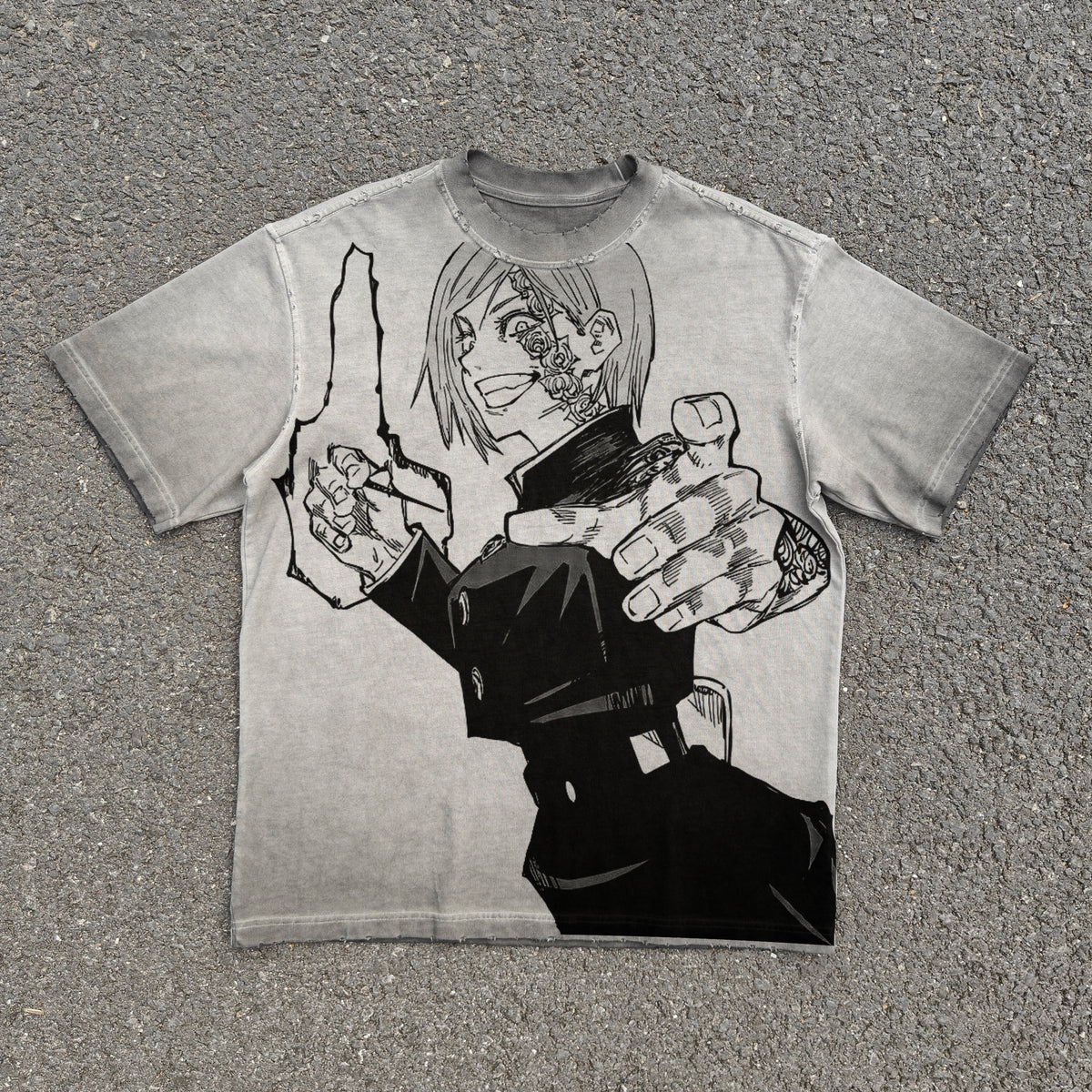 Nobara Kugisaki Acid Wash T-shirt