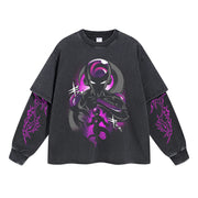 Frieza Vintage Double Sleeve T-shirt