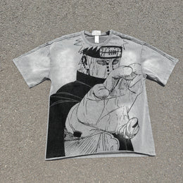 Pain Acid Wash T-shirt