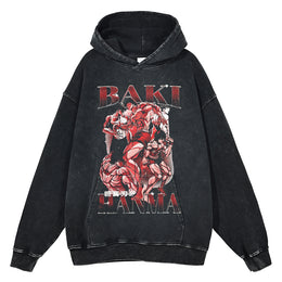 Baki Hanma Vintage Hoodie