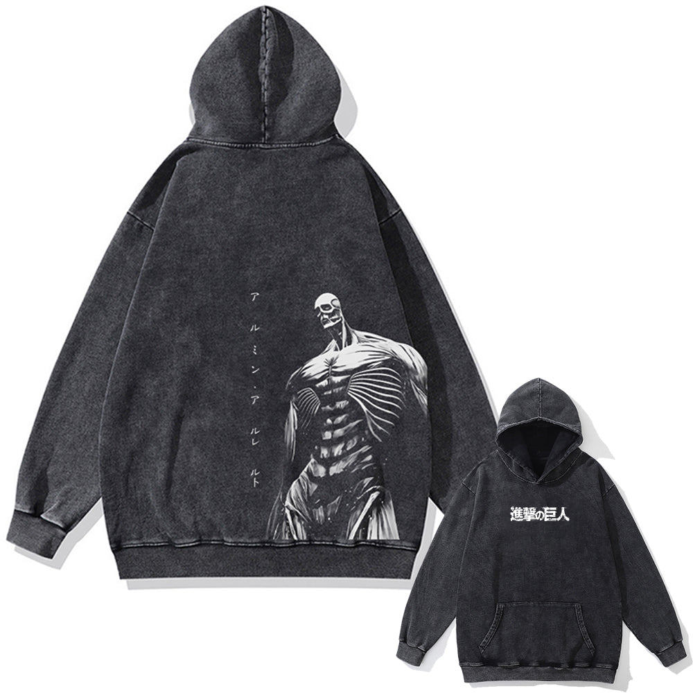 Colossal Titan Vintage Hoodie