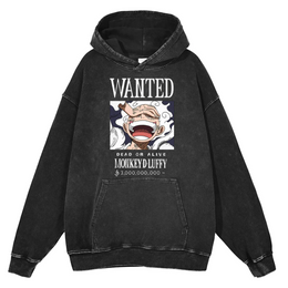 Monkey D Luffy Vintage Hoodie V1