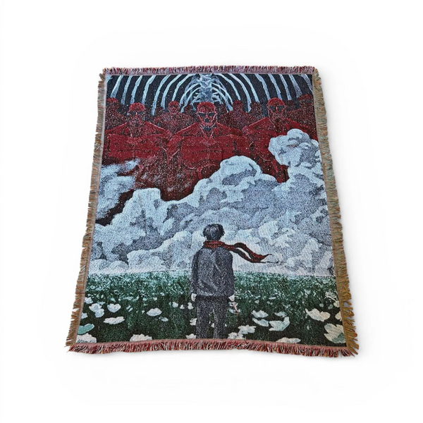 Attack on Titans Woven Tapestry Blanket