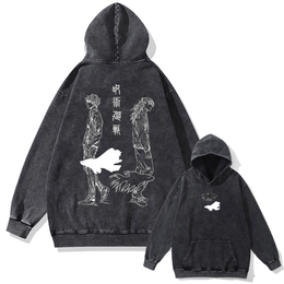 Gojo X Geto Vintage Hoodie