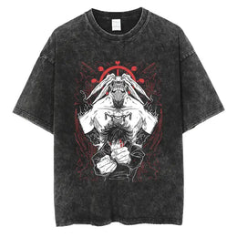 Megumi X Mahoraga Vintage T-shirt V2