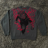 Yuji Itadori Loose Knit Sweater