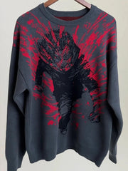 Yuji Itadori Loose Knit Sweater