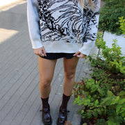 Eren‘s Transformation Loose Knit Sweater