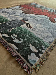 Attack on Titans Woven Tapestry Blanket