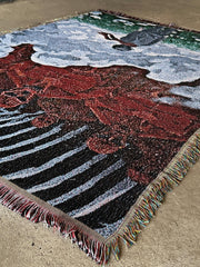 Attack on Titans Woven Tapestry Blanket
