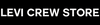 Text 'LEVI CREW STORE' in white on a black background