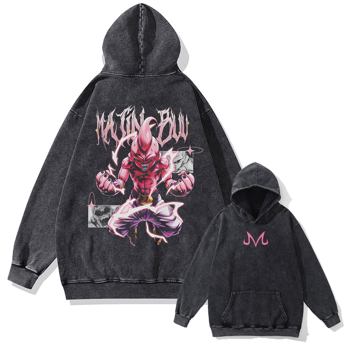 Majin Buu Vintage Hoodie