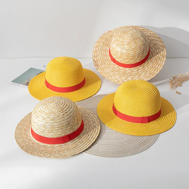 Luffy Straw Hat Cosplay - High-Quality Replica for One Piece Fans ...