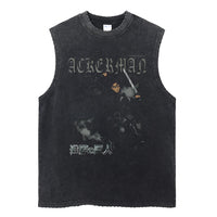 Levi Ackerman Vintage Tank Top