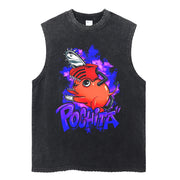 Pochita Vintage Tank Top V2