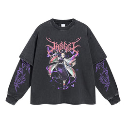 Shinobu Kocho Vintage Double Sleeve T-shirt