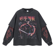 Maki Zenin Vintage Double Sleeve T-shirt