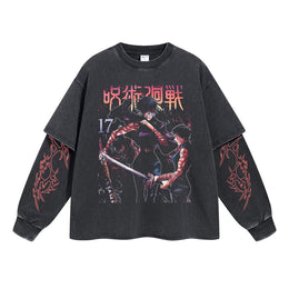 Maki Zenin Vintage Double Sleeve T-shirt