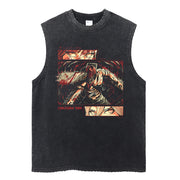 Chainsaw Man Vintage Tank Tops