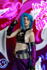League of Legends LOL Loose Cannon Jinx Game Cosplay