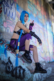 League of Legends LOL Loose Cannon Jinx Game Cosplay
