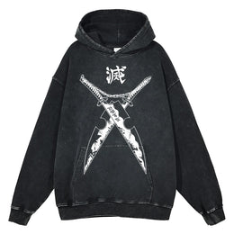 Demon Slayer Vintage Hoodie V4