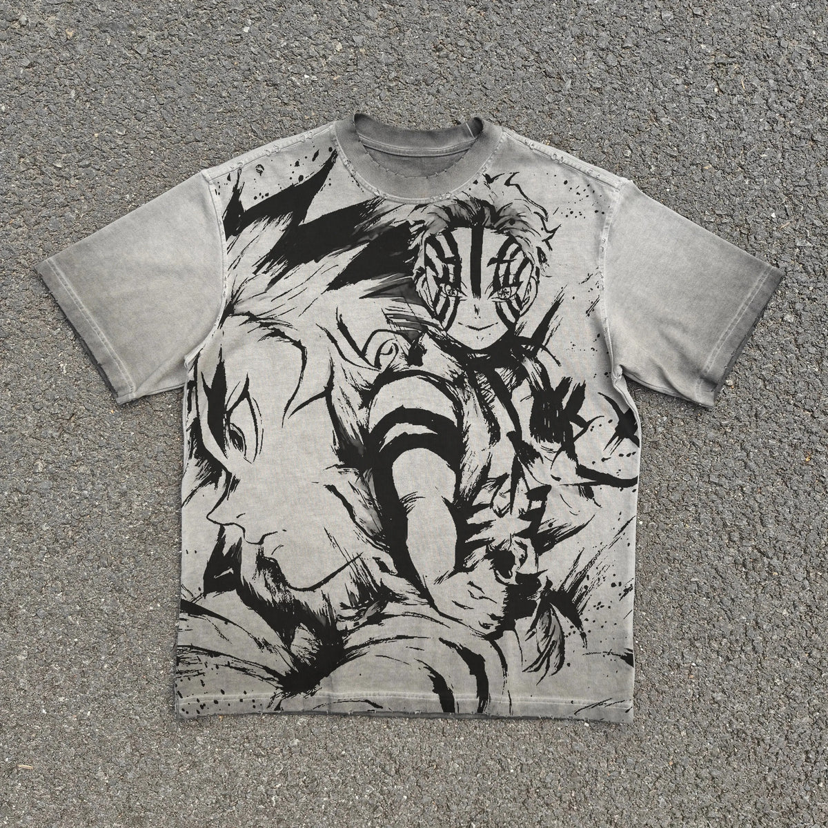 Akaza Acid Wash T-shirt