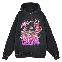 Nezuko Kamado Vintage Hoodie V1