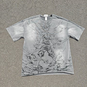 Killua Acid Wash T-shirt