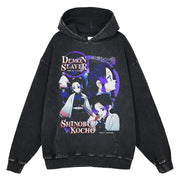Shinobu Kocho Vintage Hoodie V1