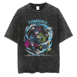 Giyuu Tomioka Vintage T-shirt V5