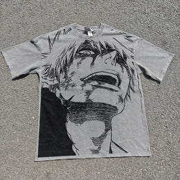 Hollow Ichigo Acid Wash T-shirt