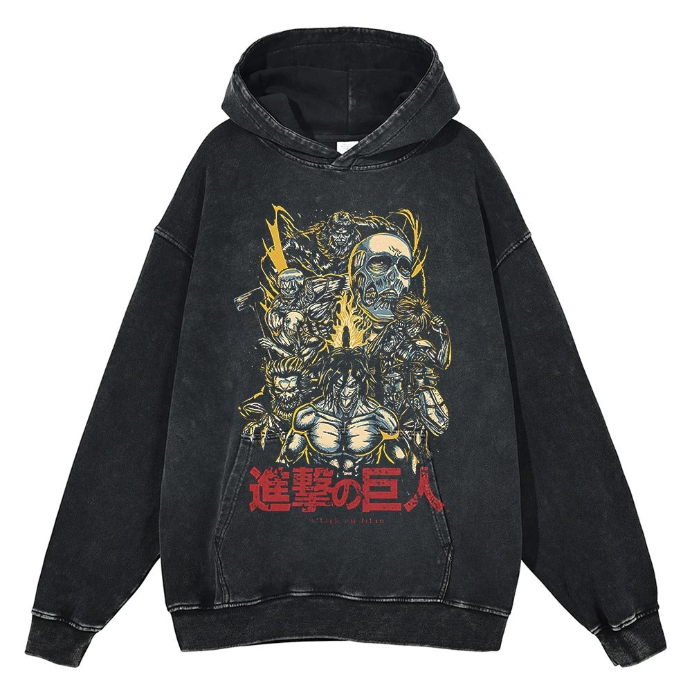 9 Titans Vintage Hoodie