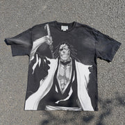 Kenpachi Acid Wash T-shirt